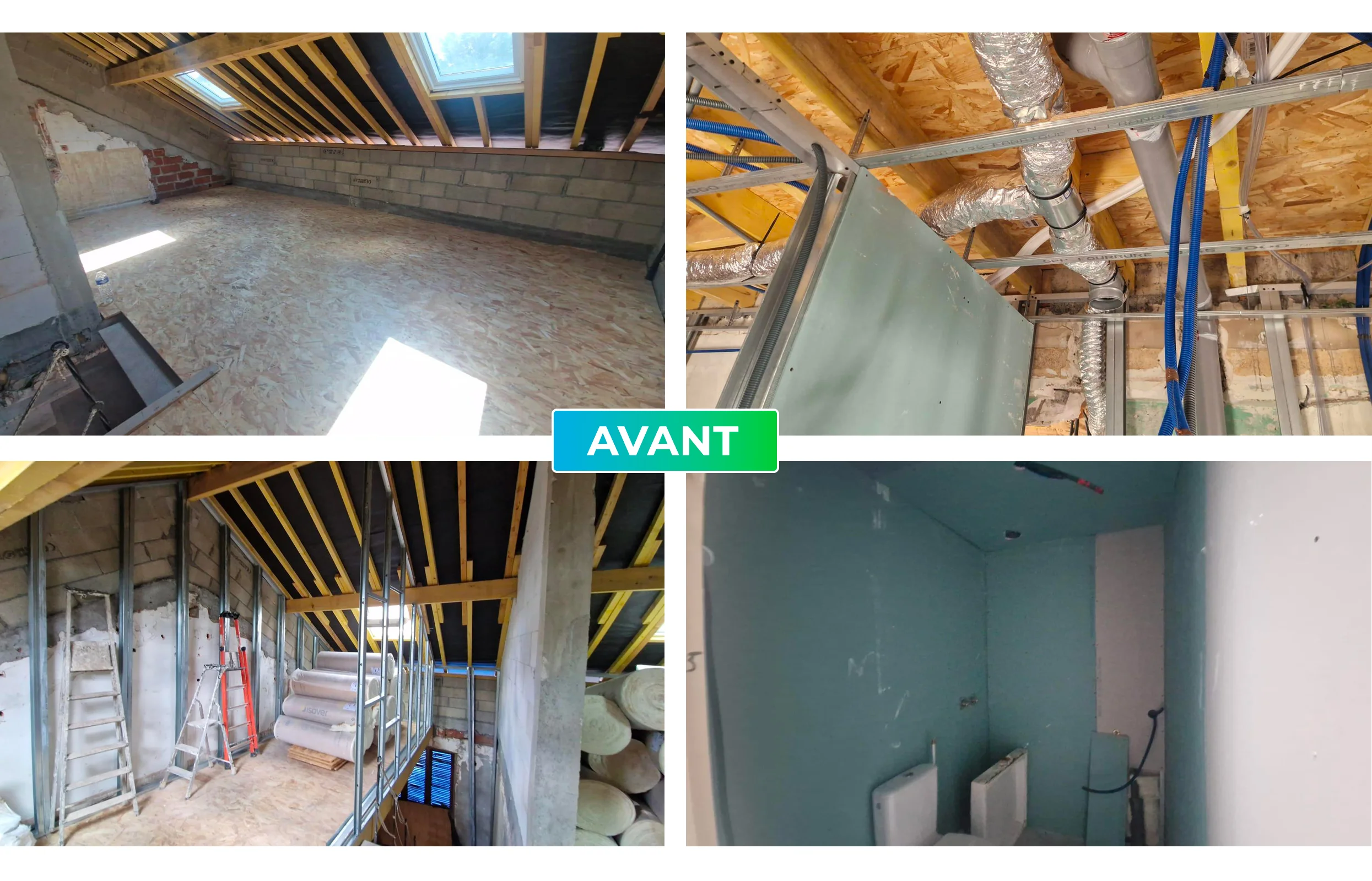 Rénovation entière d'une maison